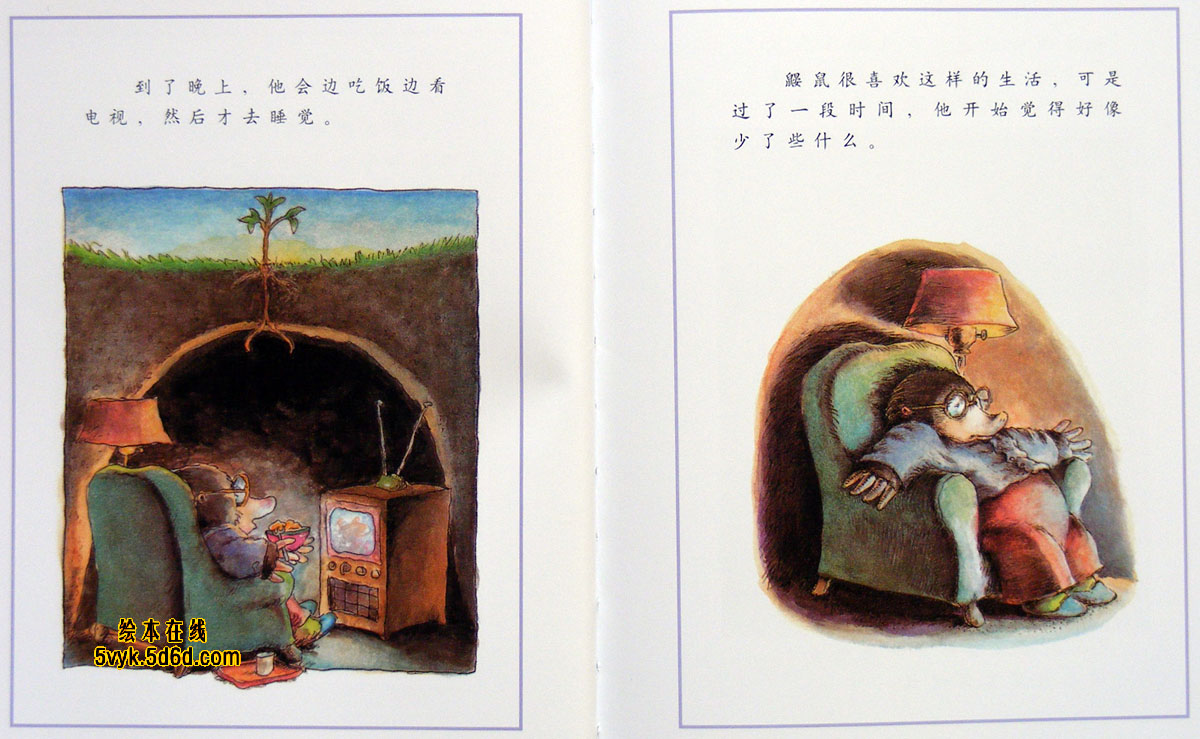 鼹鼠的音乐 (05),绘本,绘本故事,绘本阅读,故事书,童书,图画书,课外阅读